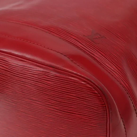 Authentic LOUIS VUITTON Epi Noe Shoulder Bag Red M44007 LV - Picture 16 of 16